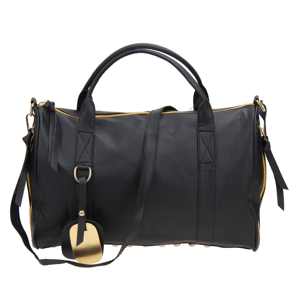 Black Women Everyday Handbag Tote PU Leather Bag | Shpirulina.com ...