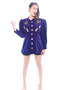 Purple Royal Inspired Vintage Jacket For Women 1960