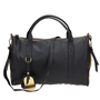 Black Women Everyday Handbag  Tote  PU Leather  Bag