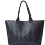 Black Portable Women PU Leather Hobo Handbag Shoulder Bag Tote Purse