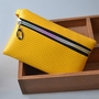 Yellow Practical Clutch Coin Wallet Purse Phone Holder Zipper Handbag
